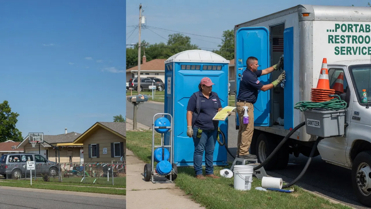Portable Toilet Rental in Parnell, MO near me
